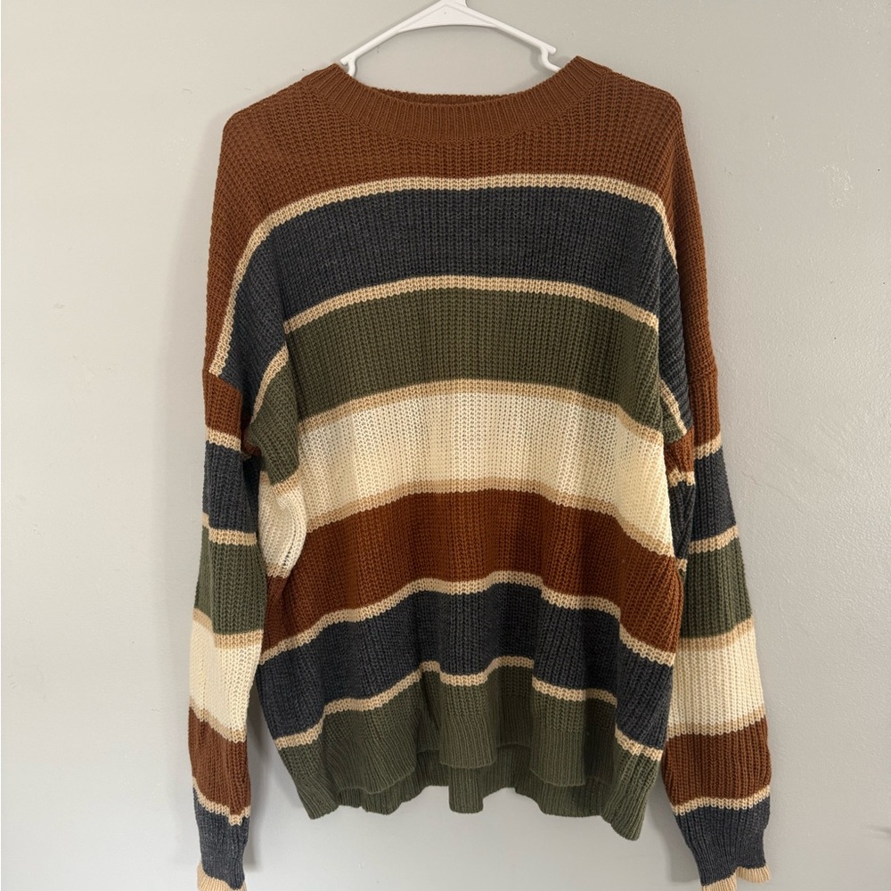 Striped Multicolor Men's Sweater